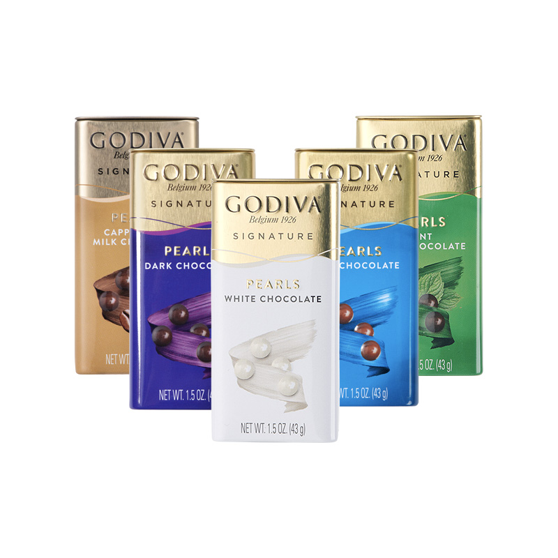 GODIVA 歌帝梵 巧克力制品豆牛奶咖啡味休闲零食 42.75元