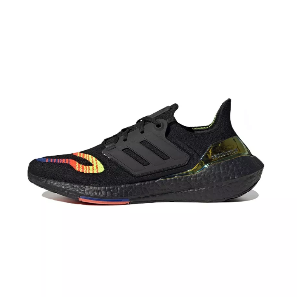 adidas 阿迪达斯 Ultraboost 22 男子跑鞋 HQ0965 一号黑/正蓝 39 370.99元