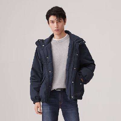 双11狂欢、PLUS会员：Levis 李维斯 户外御寒羽绒服 情侣款 颜色任选 328.27元包