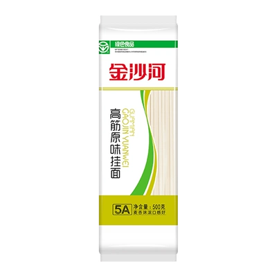 需首购:金沙河 挂面 高筋面条500g*5包 12.9元包邮