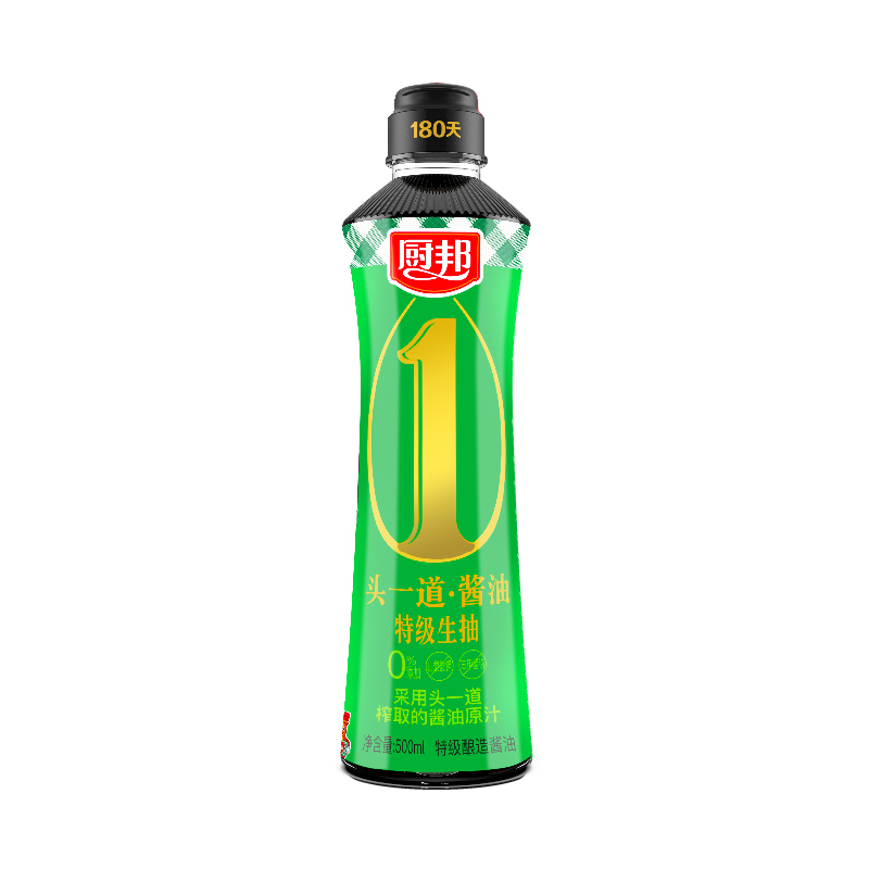 88VIP：厨邦 酱油头一道特级生抽500ml 3.89元（需买5件，需用券）