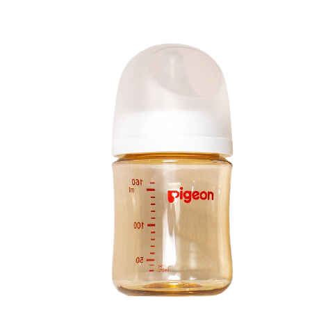 Pigeon 贝亲 第3代宽口径母乳实感 防摔PPSU奶瓶 透明80ml 60.5元