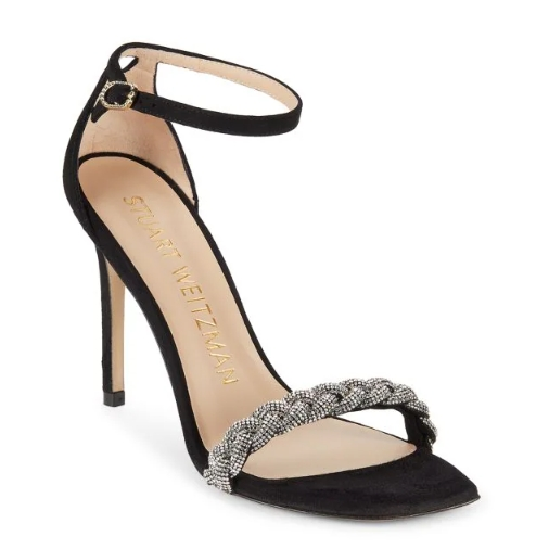 Stuart Weitzman 鉆帶高跟鞋 吳謹言同款 2折 $107.98（約778.1元）