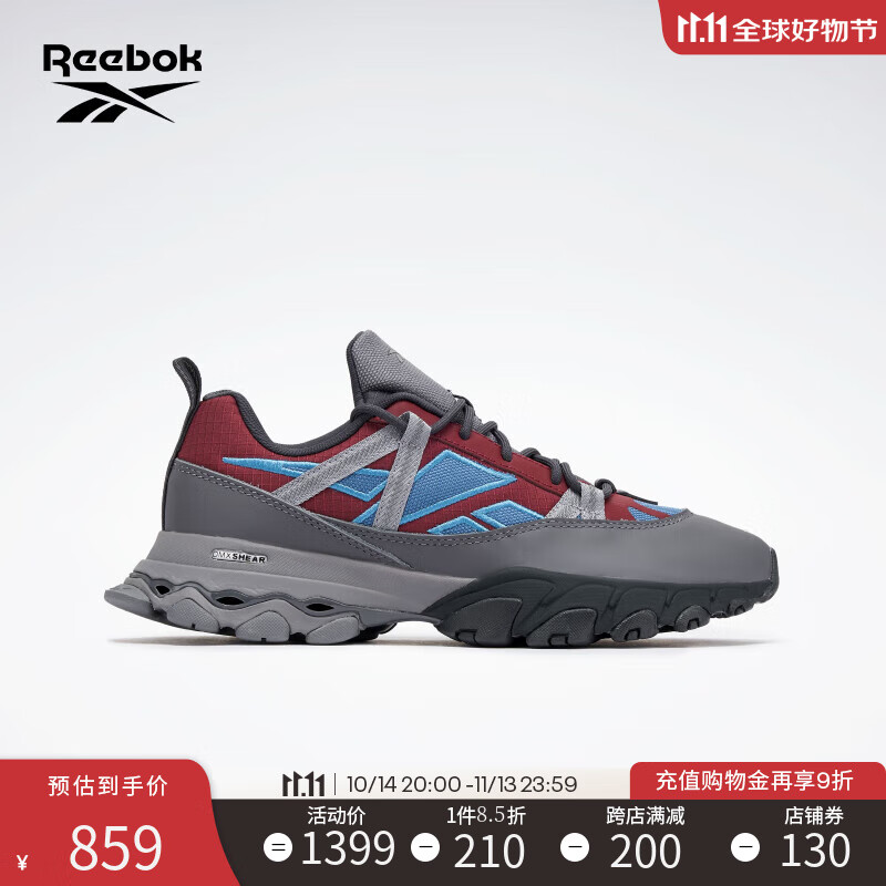 Reebok 锐步 官方2023夏季男女DMX TRAIL SHADOW运动休闲鞋IE2154 IE2154 36.5 859.15元（