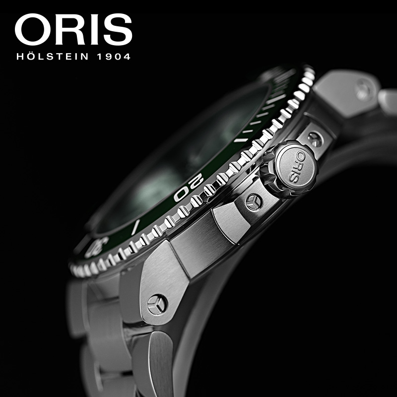 ORIS 豪利时 AQUIS系列 01 733 7730 4157-07 4 24 64EB 男士自动机械手表 13430元