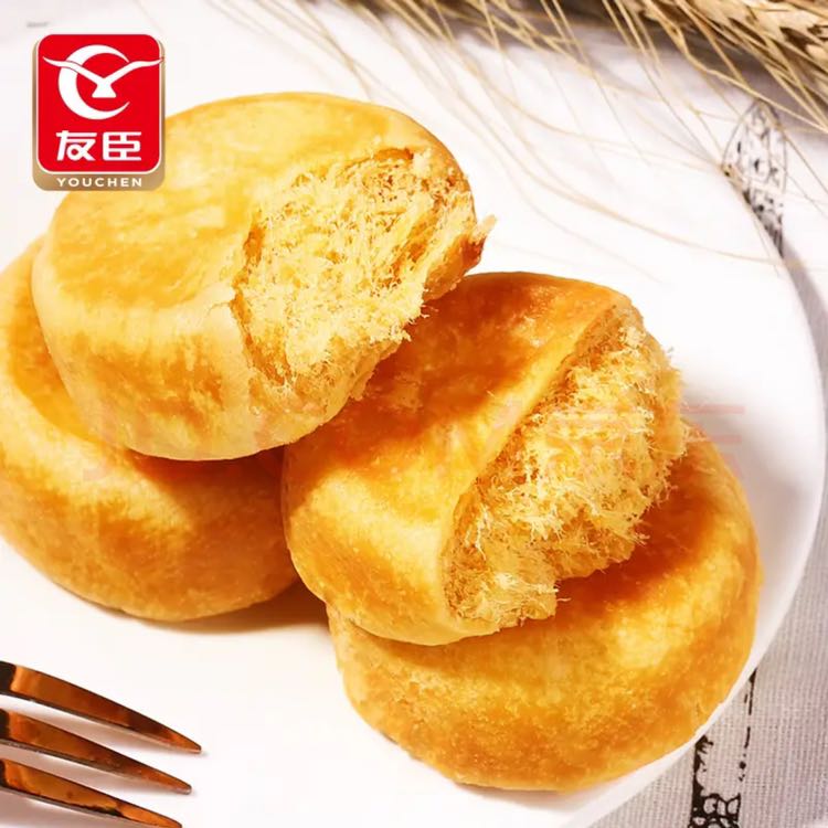 YOUCHEN 友臣 肉松饼715g 早餐代餐饼干蛋糕网 15.67元（需买4件，需用券）