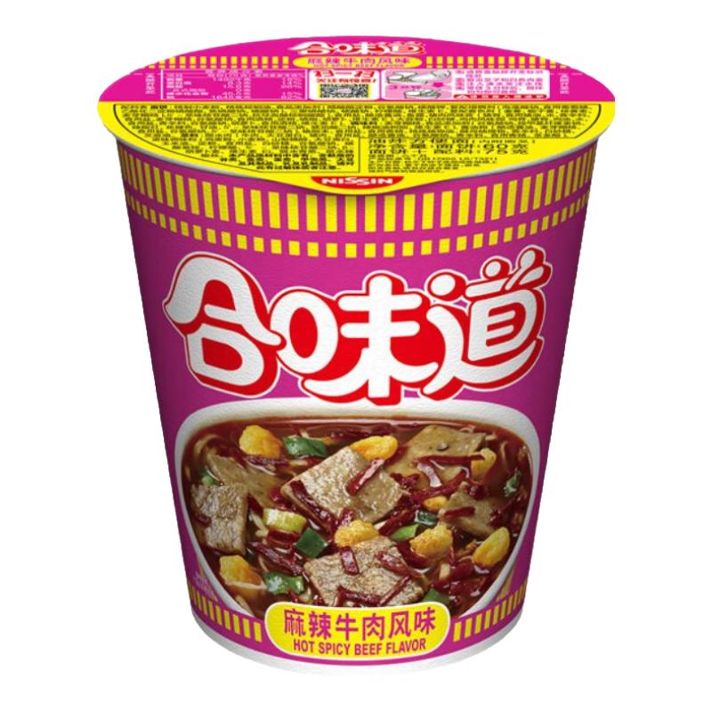 CUP NOODLES 合味道 麻辣牛肉风味方便面75g*12 37.25元（需用券）