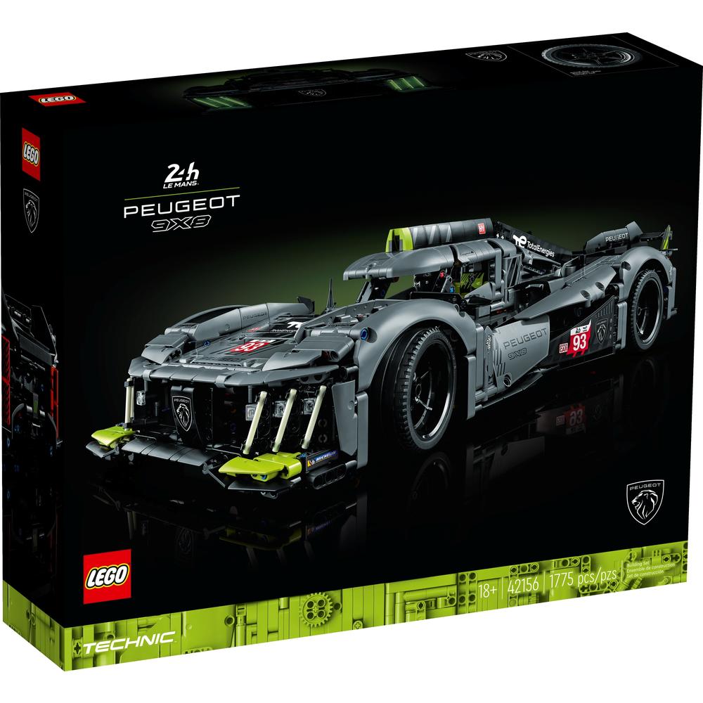 LEGO 乐高 机械组系列 42156 标致 9X8 24小时勒芒混合动力超级跑车 962.3元（需