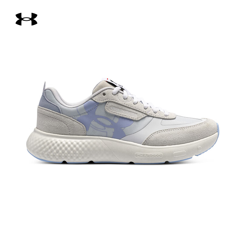 安德玛 UNDERARMOUR）Decoy Lux城市野趣系列女子运动跑步鞋跑鞋3028614 白色100 37.5