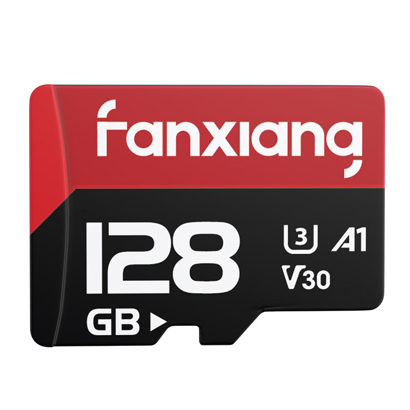 FANXIANG 梵想 京东：梵想 128G micro-SD存储卡高速专业版（UHS-I、V30、U3、A1） 31.