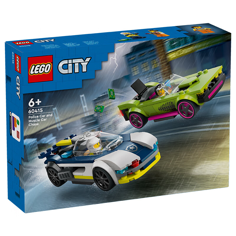 LEGO 乐高 City城市系列 60415 警车大追击 ￥119