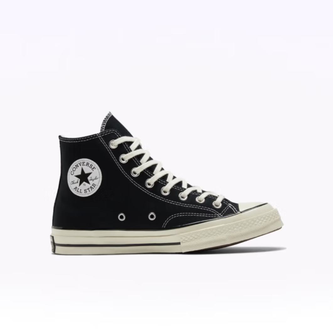 Plus会员：匡威（Converse）官方 1970S男女经典高帮帆布鞋黑色162050C 162050C/黑色