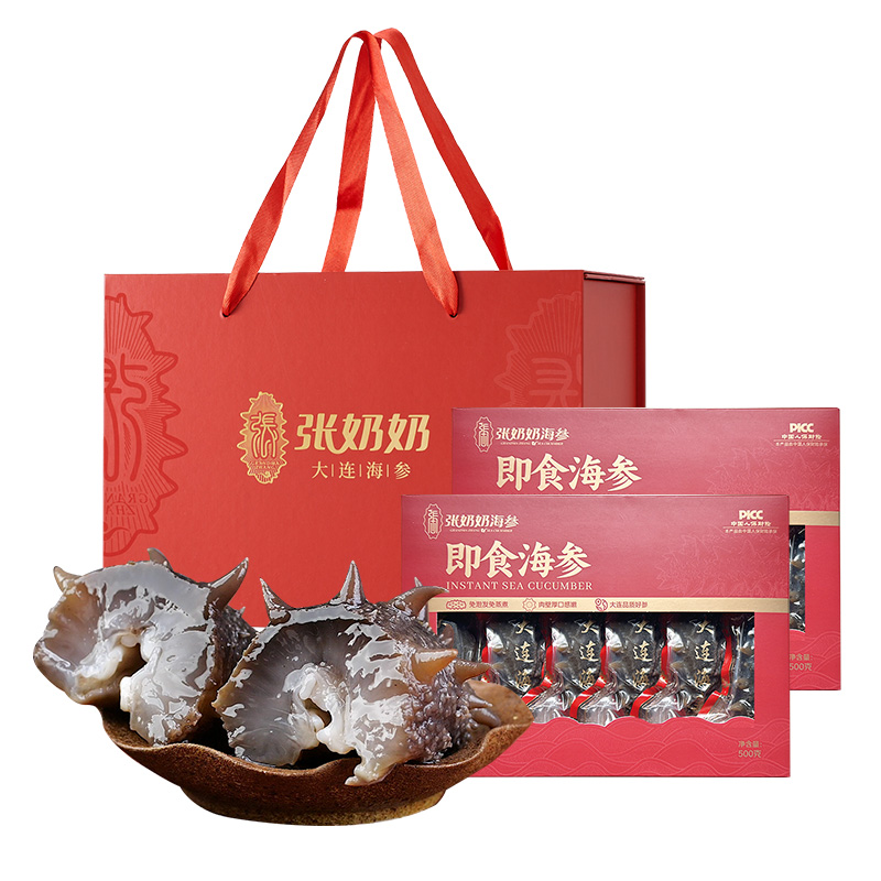 张奶奶 正宗大连原产即食海参1000g 20-30头（年货送礼） 267元（需用券）