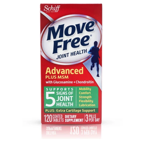 Move Free 益节 氨糖软骨素 绿瓶 120粒 179元（需用券）