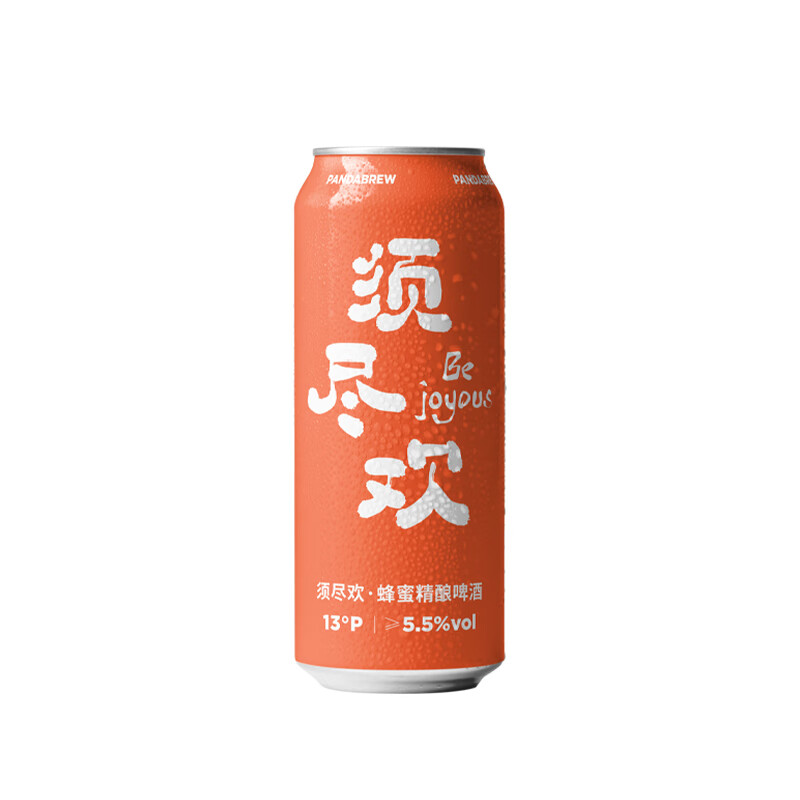 PLUS会员：PANDA BREW 熊猫精酿 蜂蜜艾尔比利时原浆啤酒 500mL*6瓶 19.92元（多重