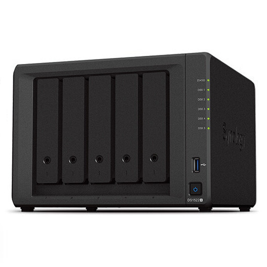 Synology 群晖 DS1522+ 5盘位NAS（锐龙R1600、8GB） 4226.63元（需用券）