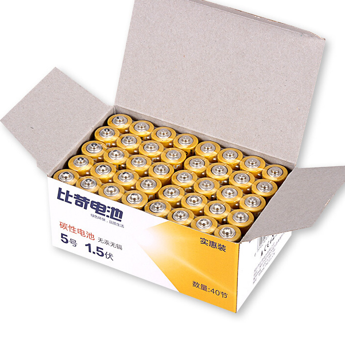 PKCELL 比苛 碳性干电池 5号20粒+7号20粒 8.6元（需用券）