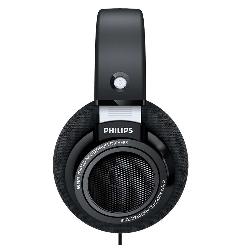 PHILIPS 飞利浦 SHP9500 耳罩式头戴式动圈有线耳机 黑色 3.5mm 279元（需用券）