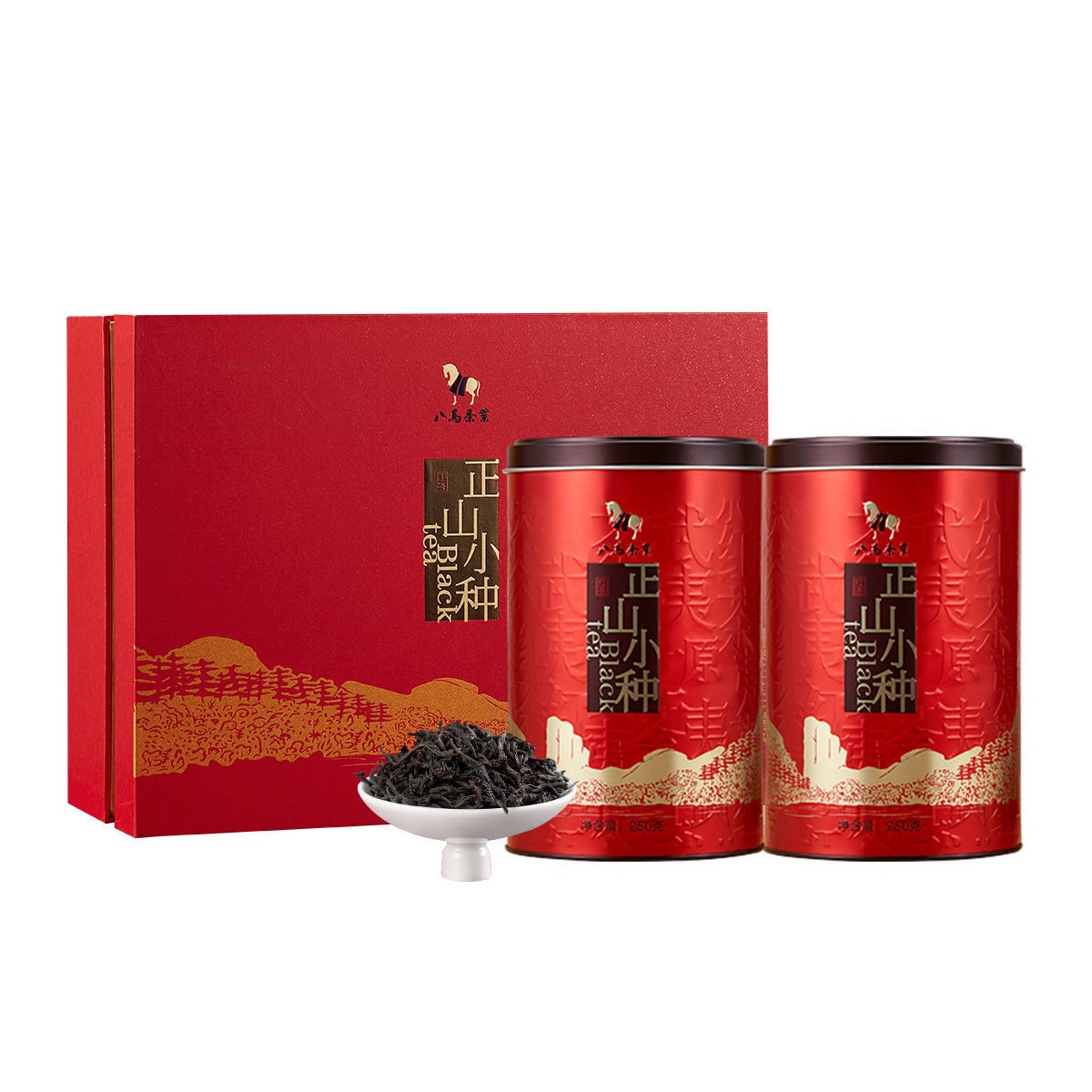 88VIP：bamatea 八马茶业 正山小种 500g 150.1元