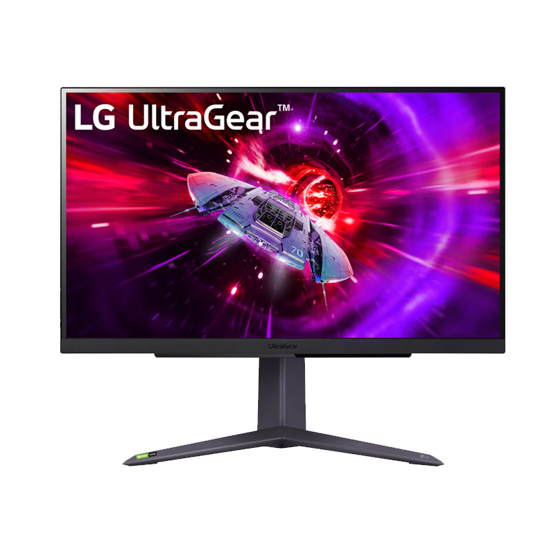 LG 乐金 27GR75Q 27英寸 IPS G-sync FreeSync 显示器（2560×1440、165Hz、99％sRGB、HDR10）