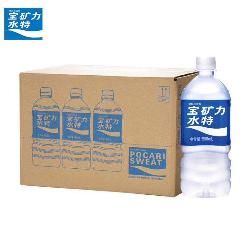 POCARI SWEAT 宝矿力水特 电解质水 900ml*12瓶 63.56元（需用券）