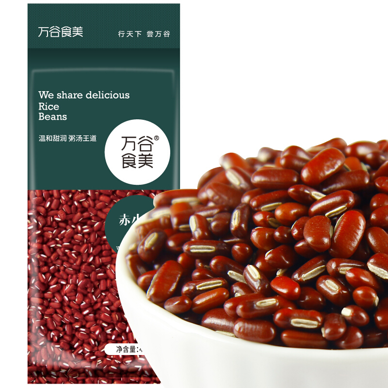 万谷食美 赤小豆 400g 4.03元（需用券）