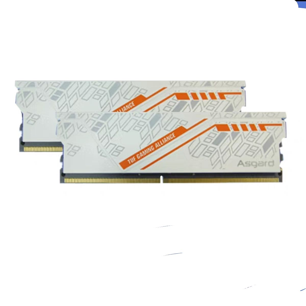 阿斯加特 内存条金伦加TUF联名款-白色3200 DDR4 16GB(8GBx2)套条 219元