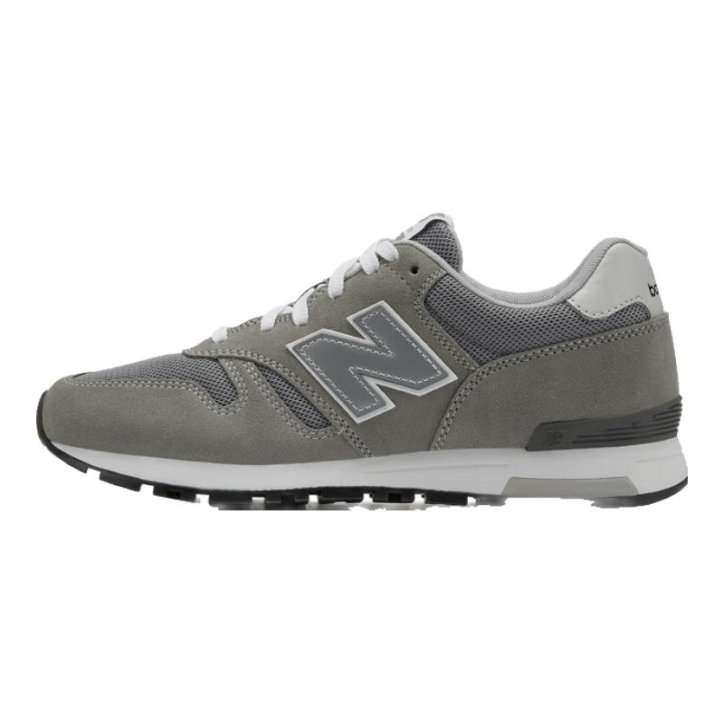 NEW BALANCE NB 官方休闲鞋男鞋女鞋轻便舒适透气百搭565系列情侣运动鞋 浅灰 ML