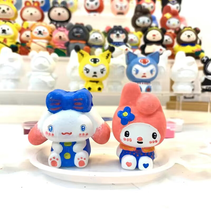 贝可麦拉 c彩绘玩具礼物 2款随机2D白胚+12色2笔 14.6元（需用券）