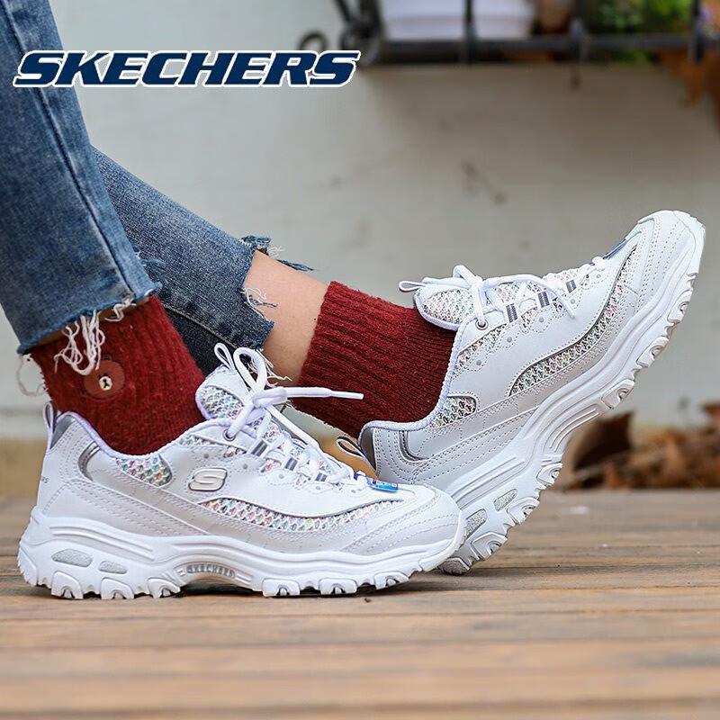 SKECHERS 斯凯奇 胜道体育 斯凯奇女鞋新款D'lites系列（仅35码） 166.01元