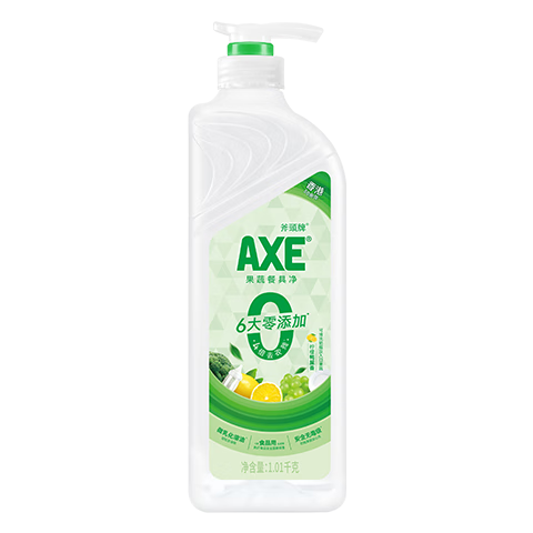 概率券、plus会员：AXE 斧头 果蔬餐具净洗洁精1.01kg 8.75元包邮