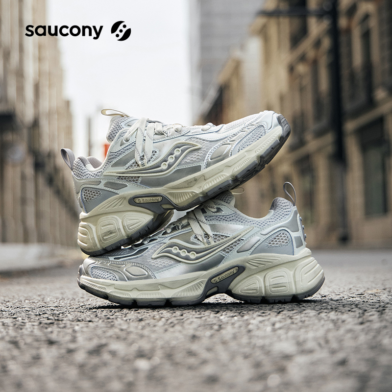 索康尼 saucony 男鞋 女鞋 2K CAVALRY 騎士鞋 復古潮流 銀黑 43 259.41元