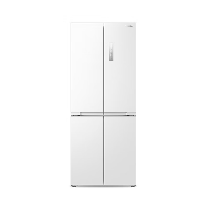 PLUS会员：TOSHIBA 东芝 GR-RF450WI-PM151 风冷十字对开门冰箱 429L 荧纱白 5088.42元