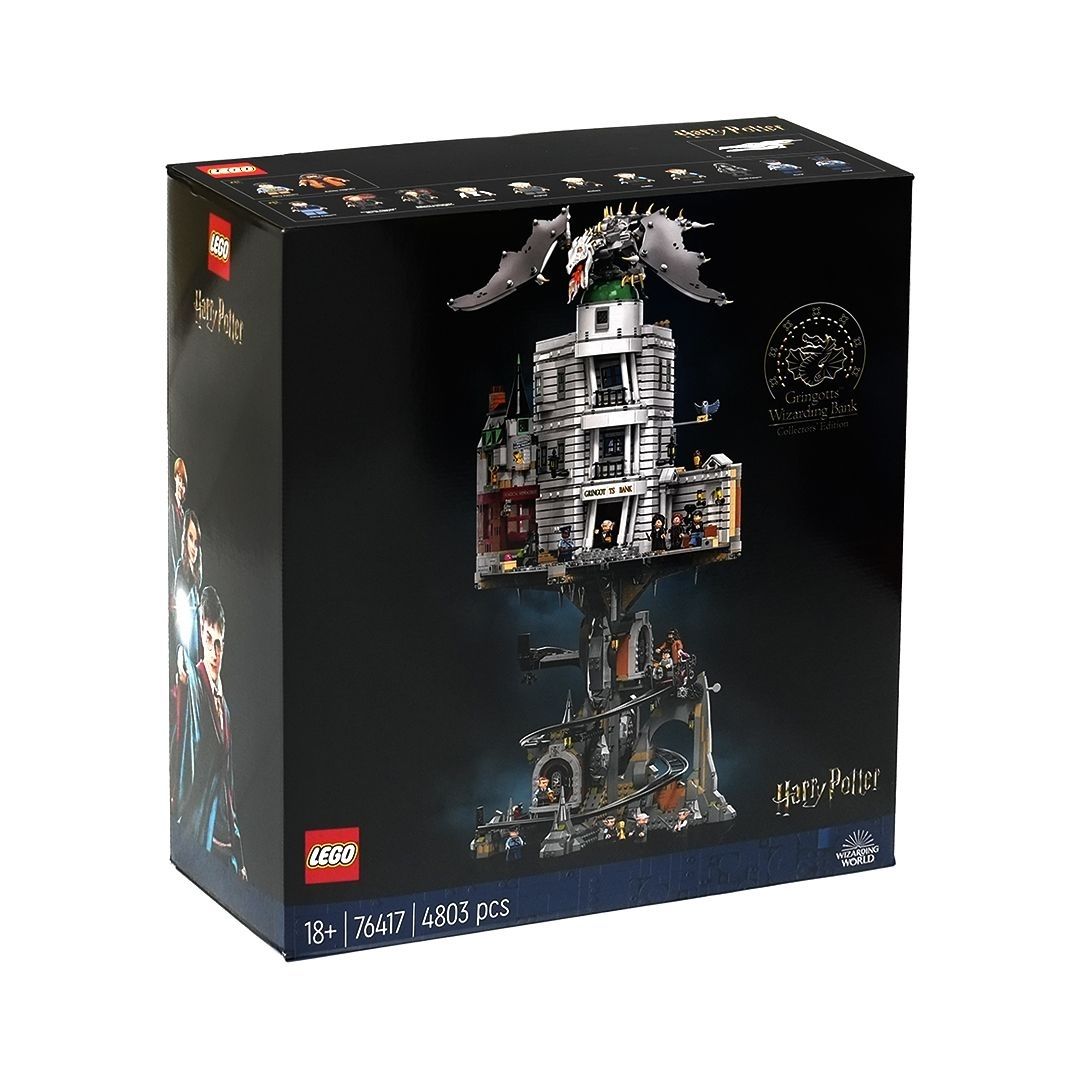 百亿补贴：LEGO 乐高 哈利波特 76417 古灵阁巫师银行拼装益智玩具 1808元