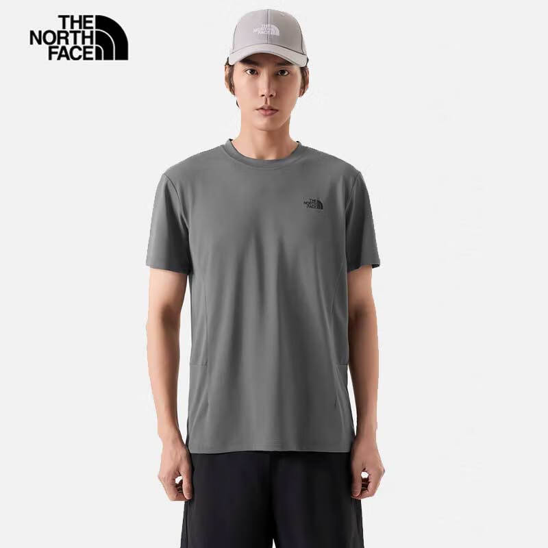 THE NORTH FACE 北面 短袖T恤男户外运动速干短袖8826 灰色/0UZ S 8826/灰色 ￥178