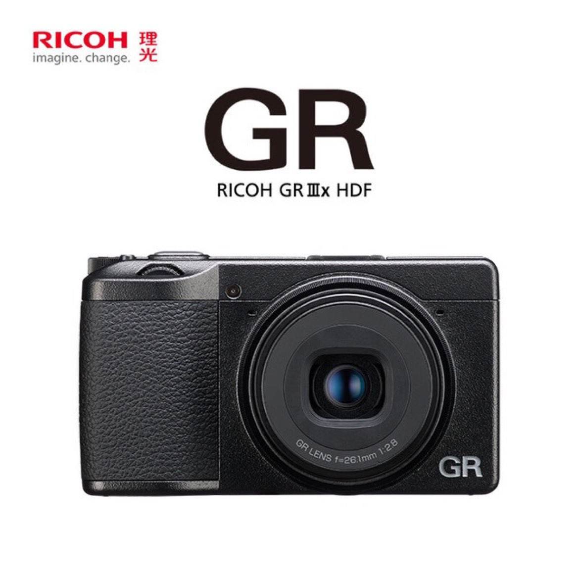 RICOH 理光 GR3X HDF 街拍相机 APS-C画幅大底 40人文新视角 7998元包邮