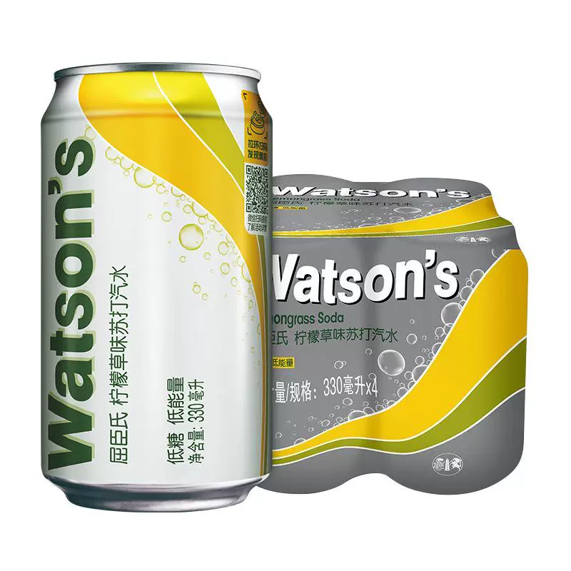 watsons 屈臣氏 苏打汽水 香草味 ￥14.9