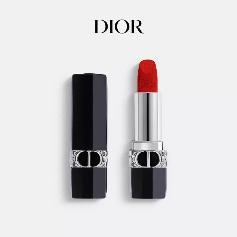 Dior 迪奥 烈艳蓝金口红唇膏999#丝绒 3.5g 169.15元