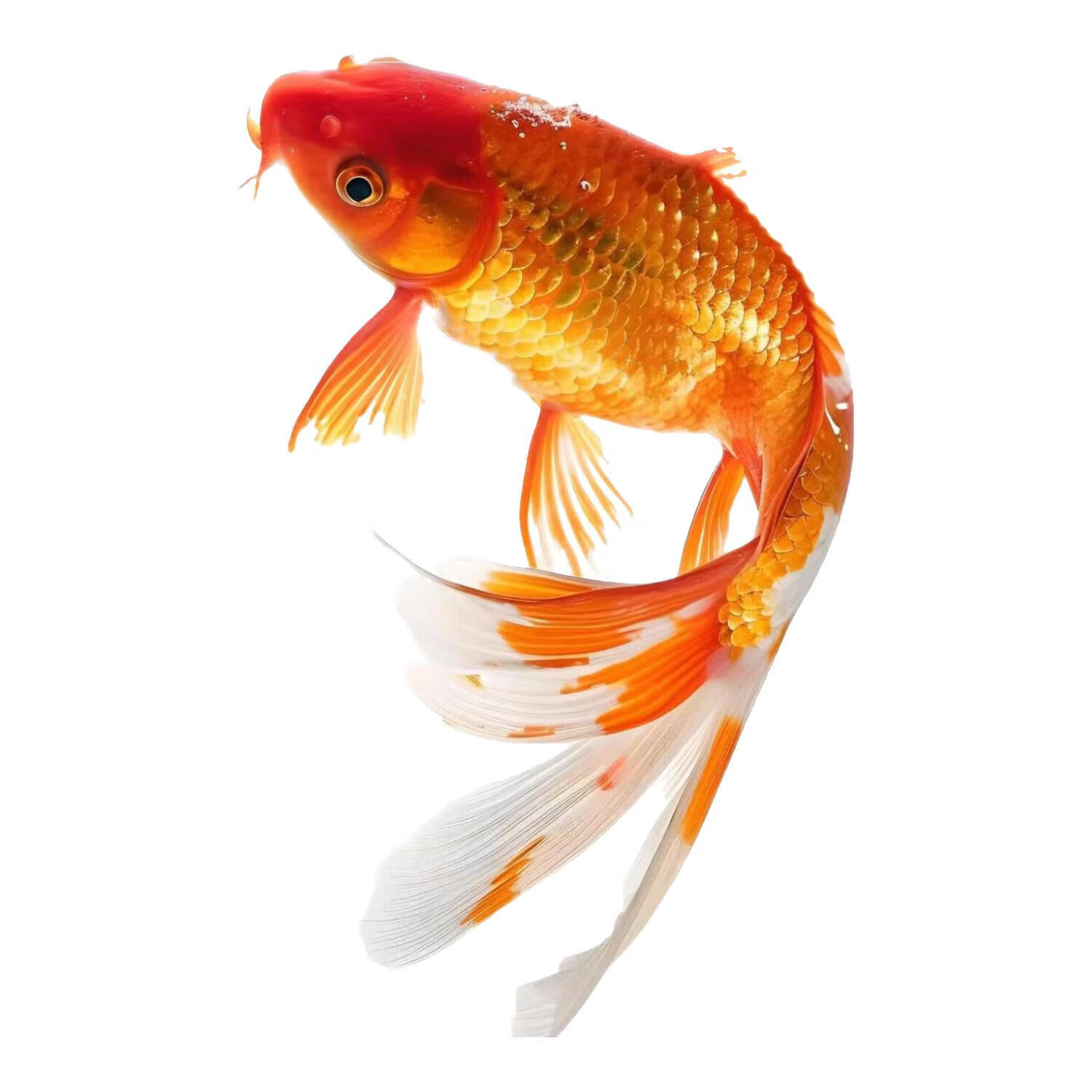 招财红草金鱼 1-3厘米 自来水可养 包活 6条送4条 4.91元/十条！