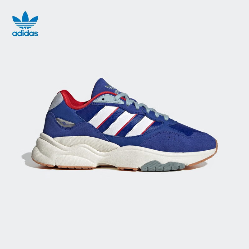 adidas 阿迪达斯 三叶草 中性RETROPY F90运动 休闲鞋HP6376 蓝色/白色/红色 ￥262