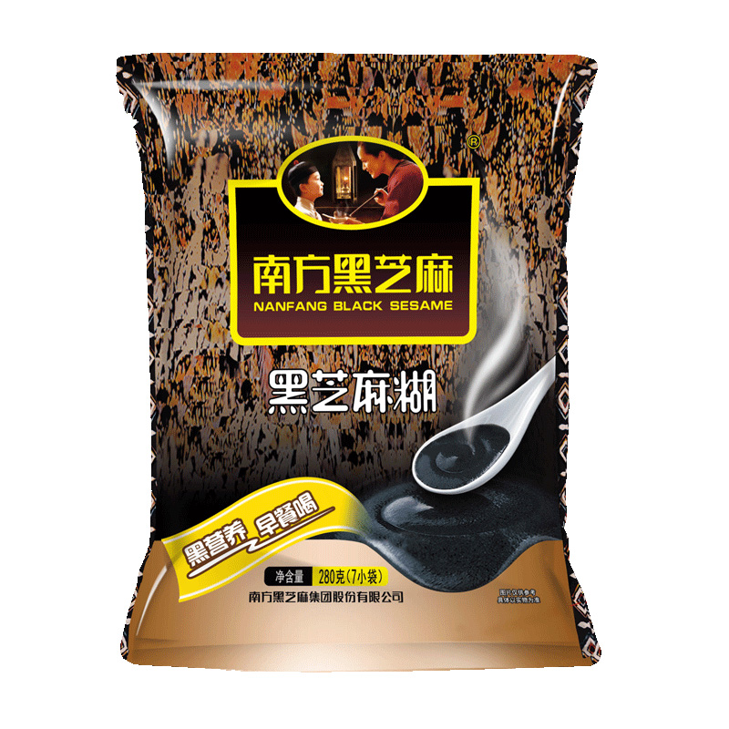 南方黑芝麻 原味黑芝麻糊 280g 7小包 9.8元（需用券）