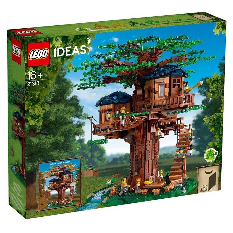 百亿补贴：LEGO 乐高 创意IDEAS系列 21318 树屋 拼搭积木玩具 1036元