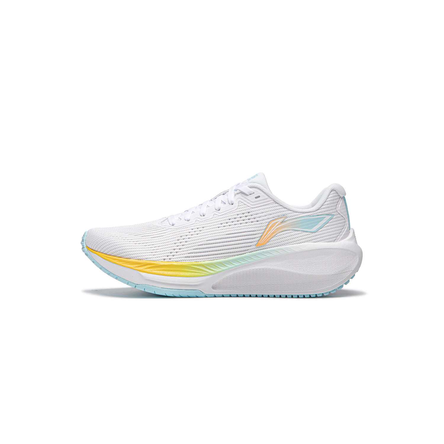 LI-NING 李宁 吾适lite 2.0 V2丨跑步鞋女鞋24秋季网面透气反光休闲慢跑鞋 云雾