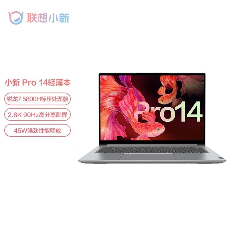 lenovo联想小新pro142021款五代锐龙版140英寸轻薄本银色锐龙r75800h