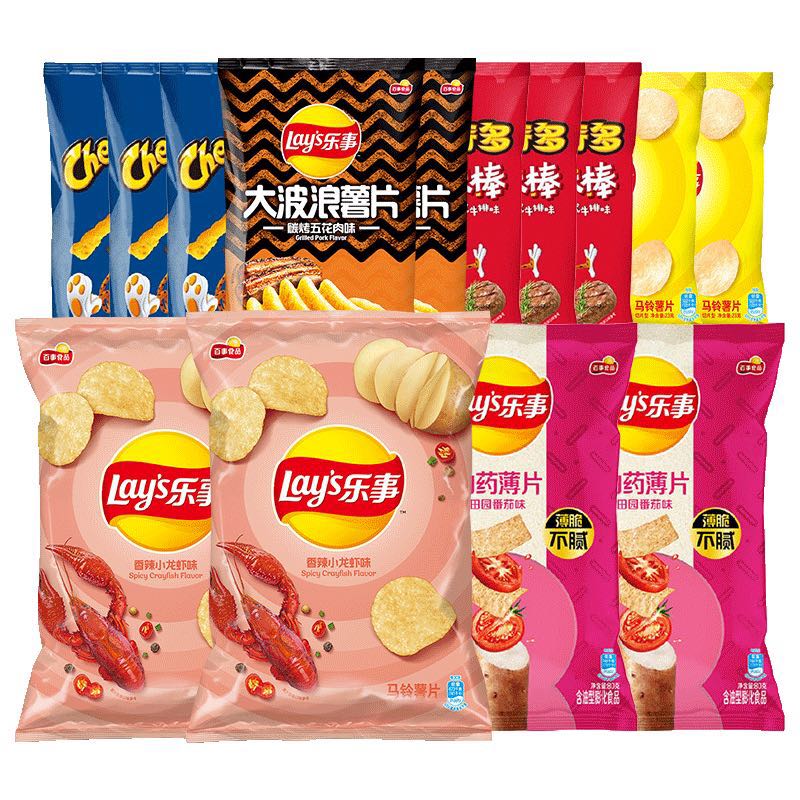 Lay's 乐事 薯片组合 666g 28.8元（需用券）