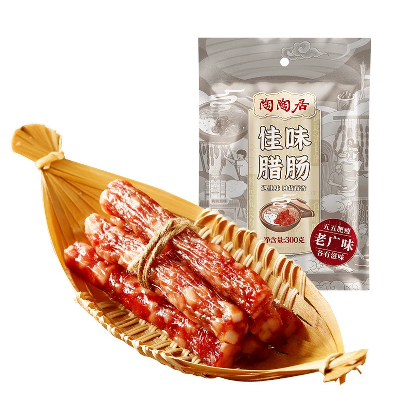 陶陶居 广州酒家 广味腊肠250g ￥12.8