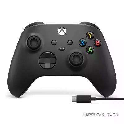 再降价：微软 Xbox 无线控制器 磨砂黑+USB-C线缆 291元包邮+800淘金币(需用券)