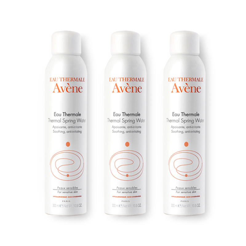 Avene 雅漾 保湿喷雾300ml*3瓶 补水润肤水爽肤水舒缓敏感肌修复屏障 120元（需