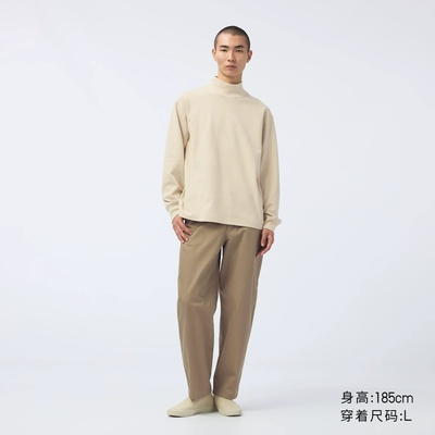 双11预告：UNIQLO 优衣库 男女装高领长袖 保暖打底衫471806 96.75元