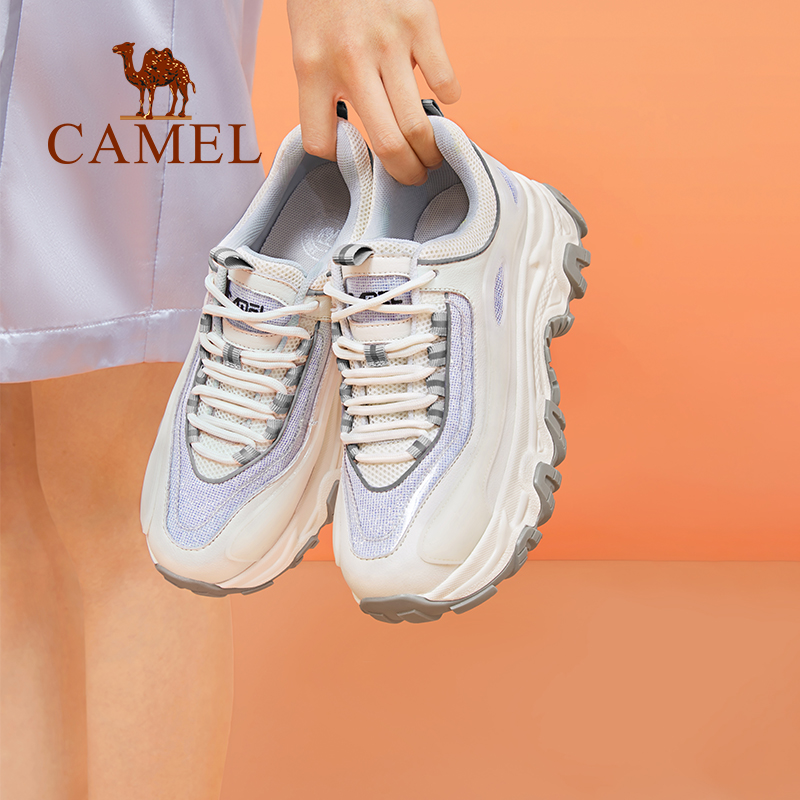 CAMEL 骆驼 女士低帮休闲鞋 LF22211158 97.19元（需买2件，共194.38元）